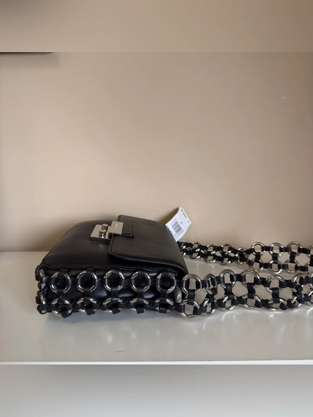 Michael Kors PIPER LG SHLDR FLAP LEATHER